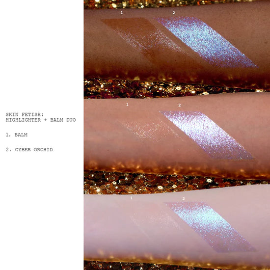 Pat McGrath Skin Fetish: Highlighter and Balm Duo - Xtreme Cyber Orchid