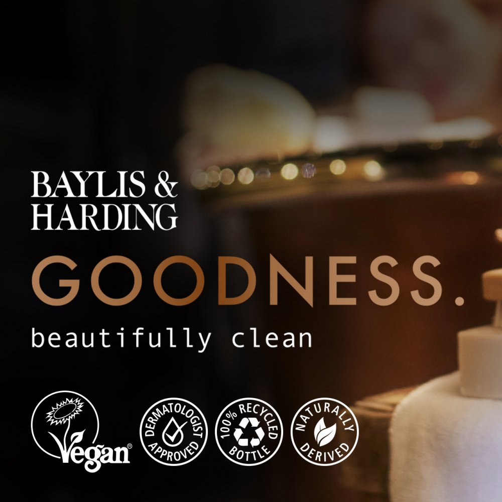 Baylis & Harding Goodness Rose & Geranium, 500ml Body Wash