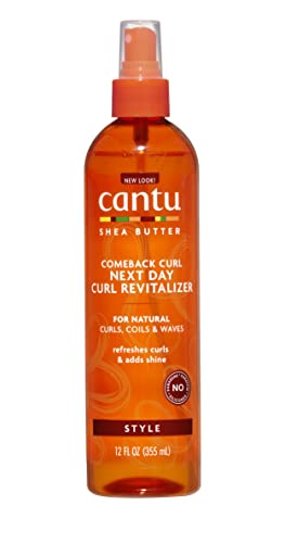 Cantu Natural Hair Comeback Curl Next Day Curl Revitalizer (packaging may vary)