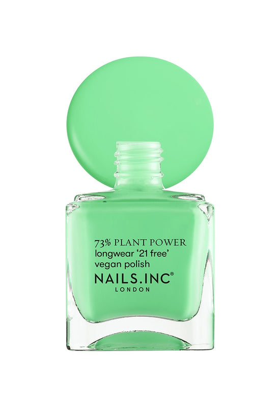 Load image into Gallery viewer, Nails Inc. Plant Power Vegan Nail Polish Easy Being Green
