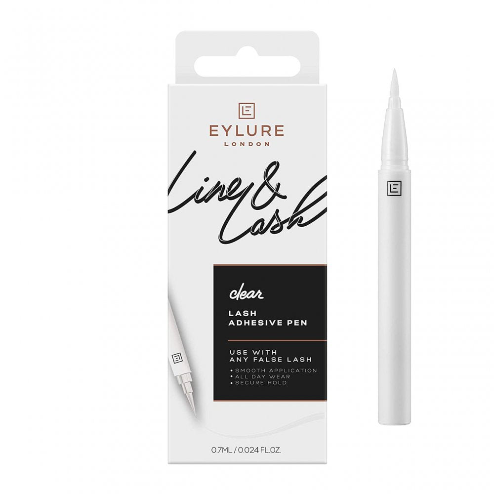 Eylure Line and Lash 2 in 1 Adhesive Eyeliner - Clear - Smudge Proof - 0.7ml
