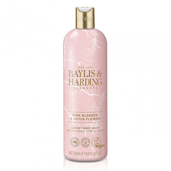Baylis & Harding Elements Pink Blossom & Lotus Flower Body Wash, 500 ml