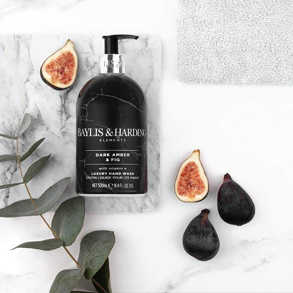 Baylis & Harding Elements Dark Fig & Amber Hand Wash, 500 ml