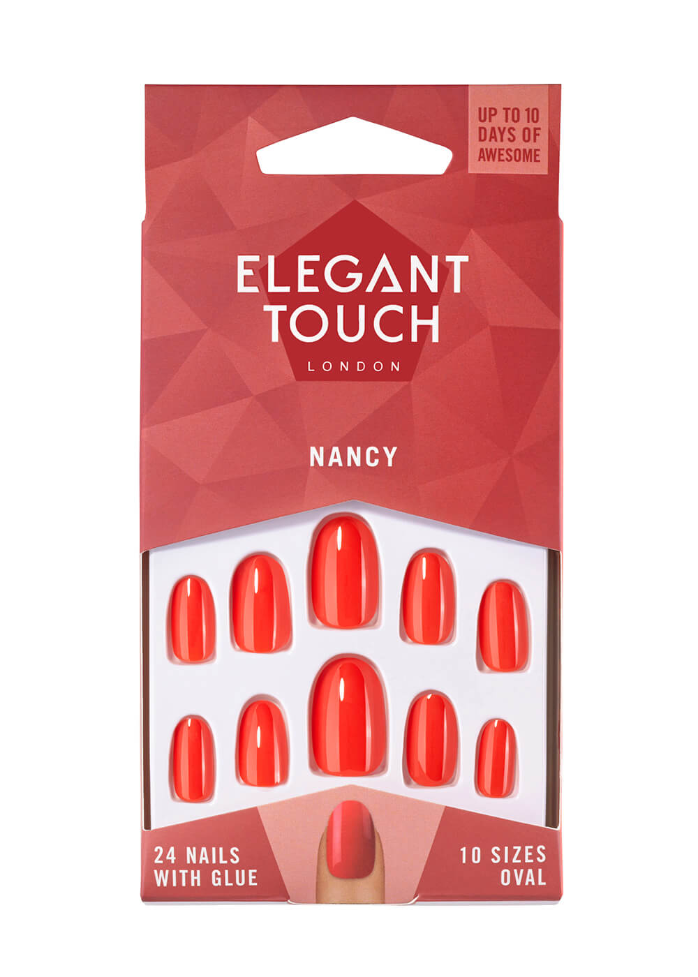 Elegant Touch Polished Nancy Nails