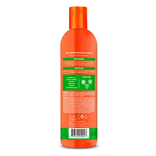 Cantu Avocado Curl Activator Cream 355ml (Packaging may vary)