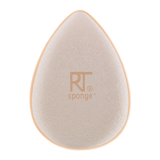 Real Techniques Sponge+, Skin Care Facial Cleanser Tool, with Probiotics, exfoliate and clean pores, Miracle Complexion Sponge