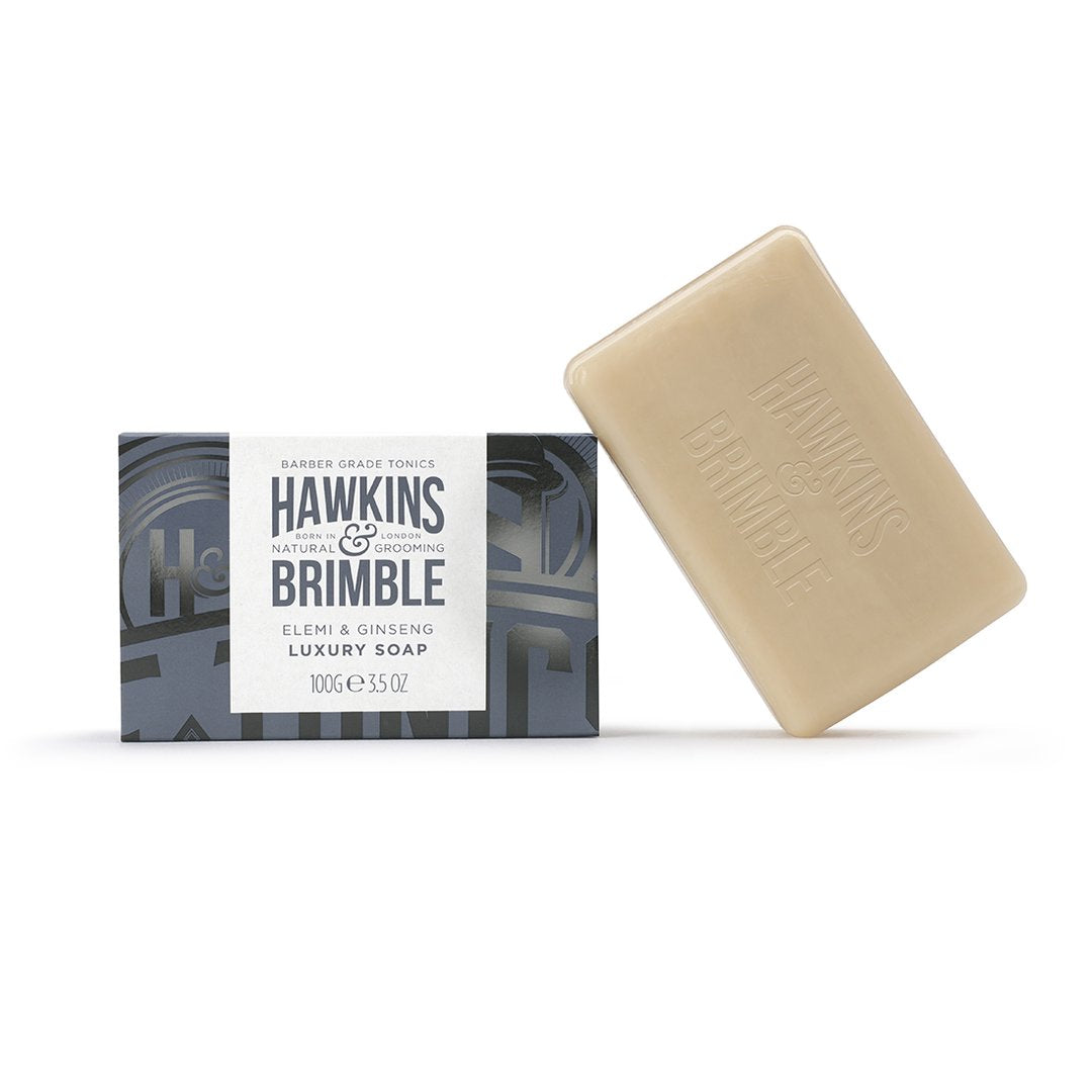 Load image into Gallery viewer, Hawkins &amp;amp; Brimble Luxury Soap Bar 100g
