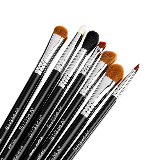 Load image into Gallery viewer, Sigma Beauty Basic Eye Brush Set - 7 Brushes
