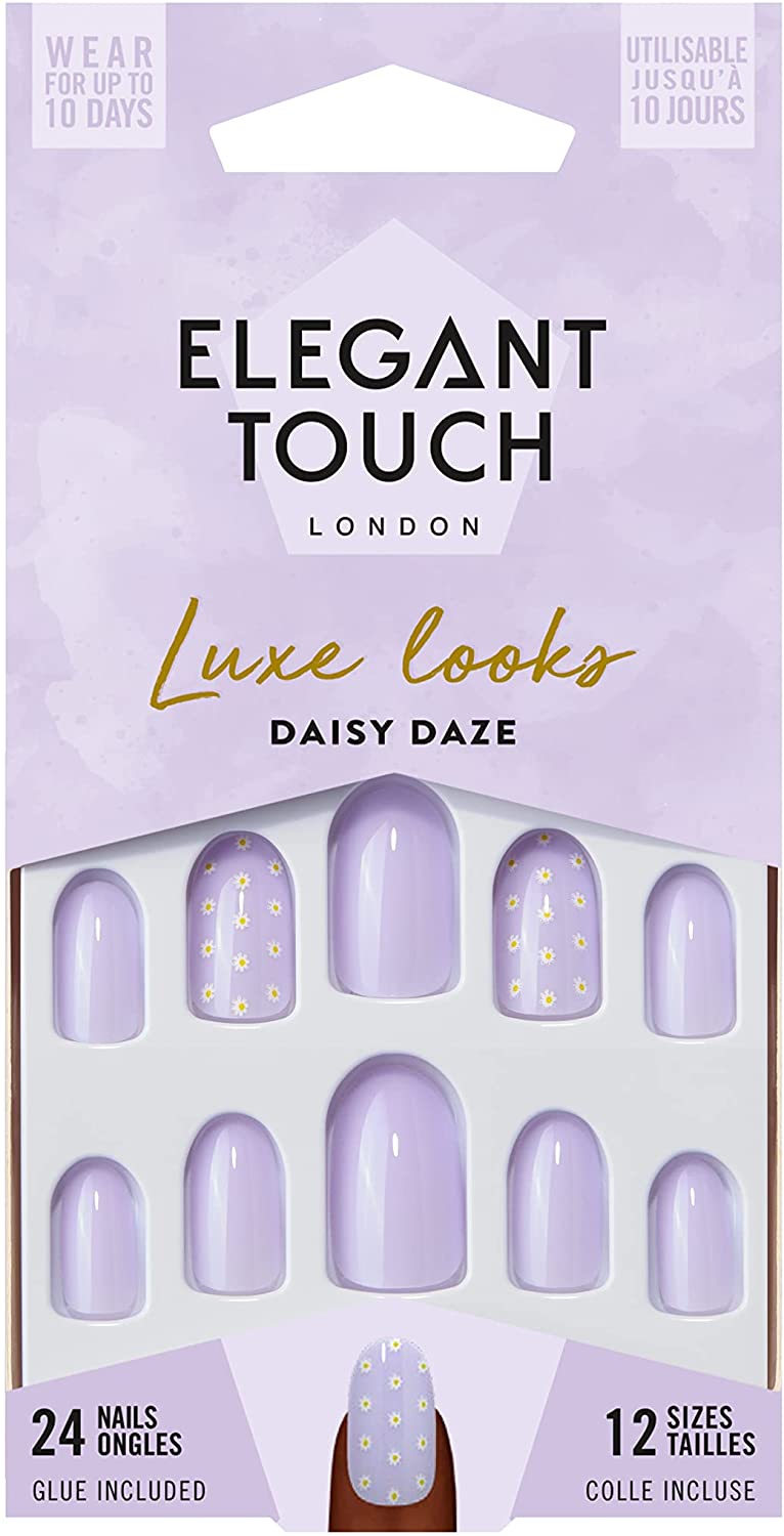 Elegant Touch Luxe Looks Nail Extensions - Daisy Daze