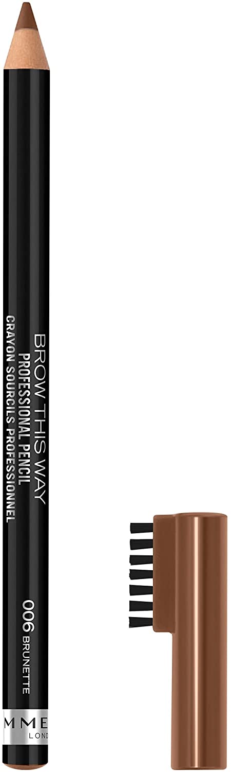 Rimmel London, Brow This Way Eyebrow Pencil, Brunette