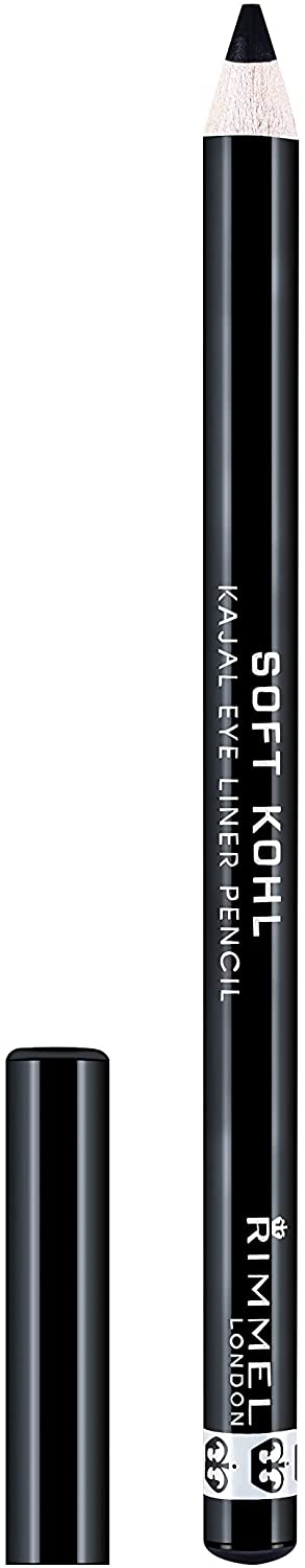 Rimmel London Soft Kohl Smudge-proof Eyeliner Pencil Black