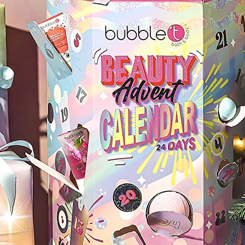 Bubble T Cosmetics Giant Beauty Bath and Shower Advent Calendar (24 Windows)