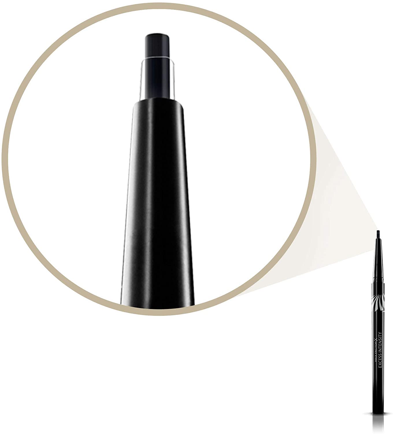 Max Factor Excess Volume Long Wear Eye Liner, Charcoal 4