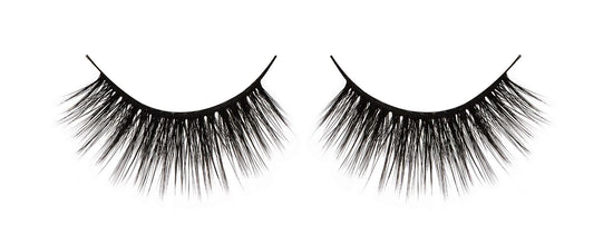 Load image into Gallery viewer,  Pair of Ardell Aqua Lash 343 faux lashes featuring staggered extra-long length fibers &amp;amp; water-activated lash band
