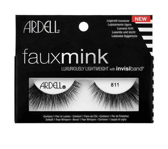 Ardell Faux Mink Black Lashes 811
