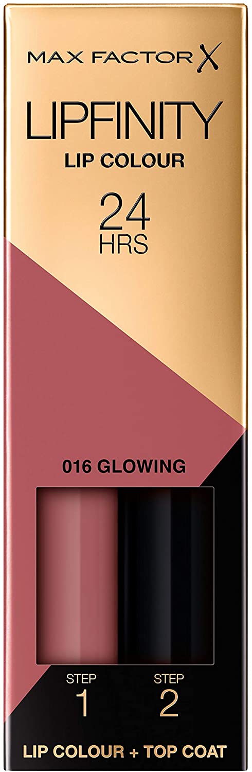 Max Factor Lipfinity Long-Lasting Two Step Lipstick - 016 Glowing Pink, 4.2g