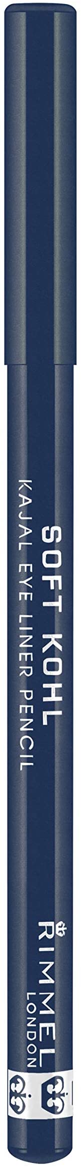 Rimmel London Soft Kohl Smudge-proof Eyeliner Pencil Blue