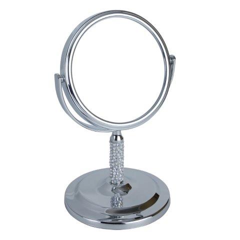 Fancy Metal Goods Sparkle Stand Mirror 7x Magnification