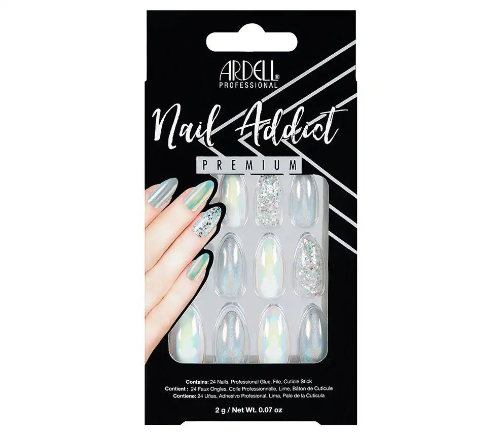 Ardell Nail Addict Premium Nails Holographic Glitter