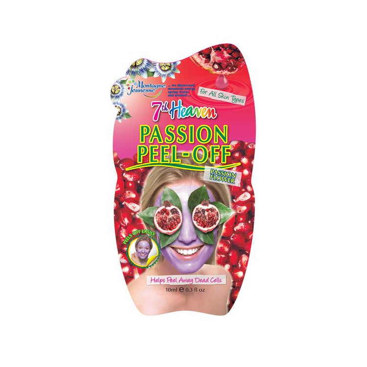 Passion Peel Off delight! Face mask enriched with Pulped Pomegranate, Passion Flower, Raspberry, Grape, Cranberry and Vitamin E