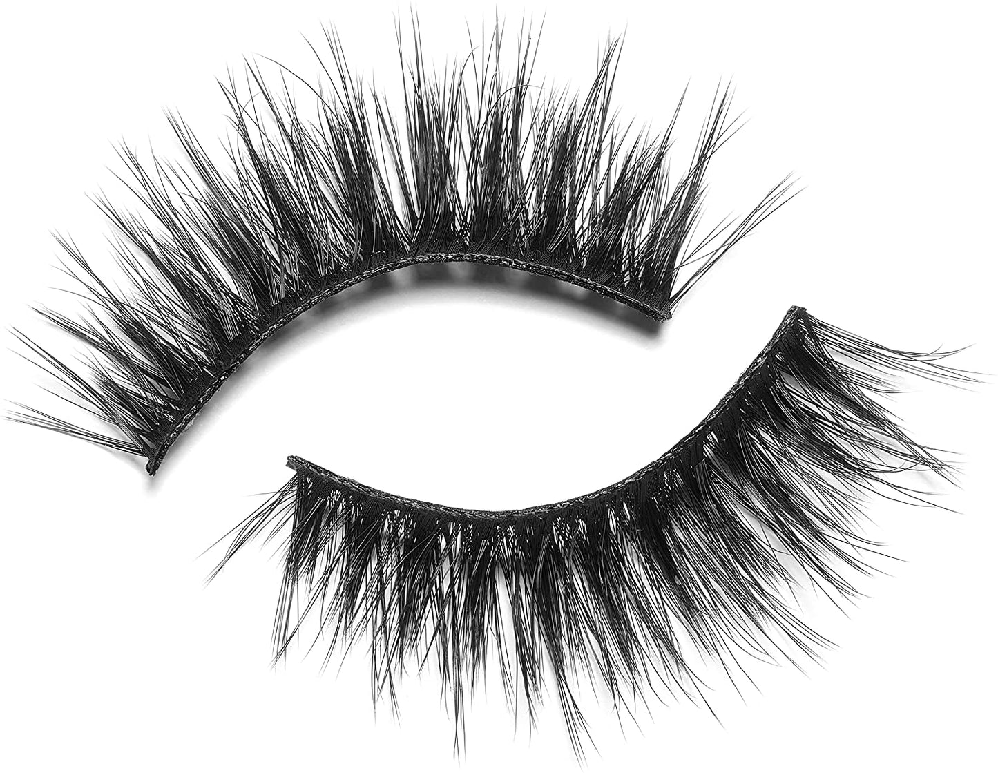 Eylure Luxe Velvet Noir Lashes with Matte Black Fibres - Eclipse