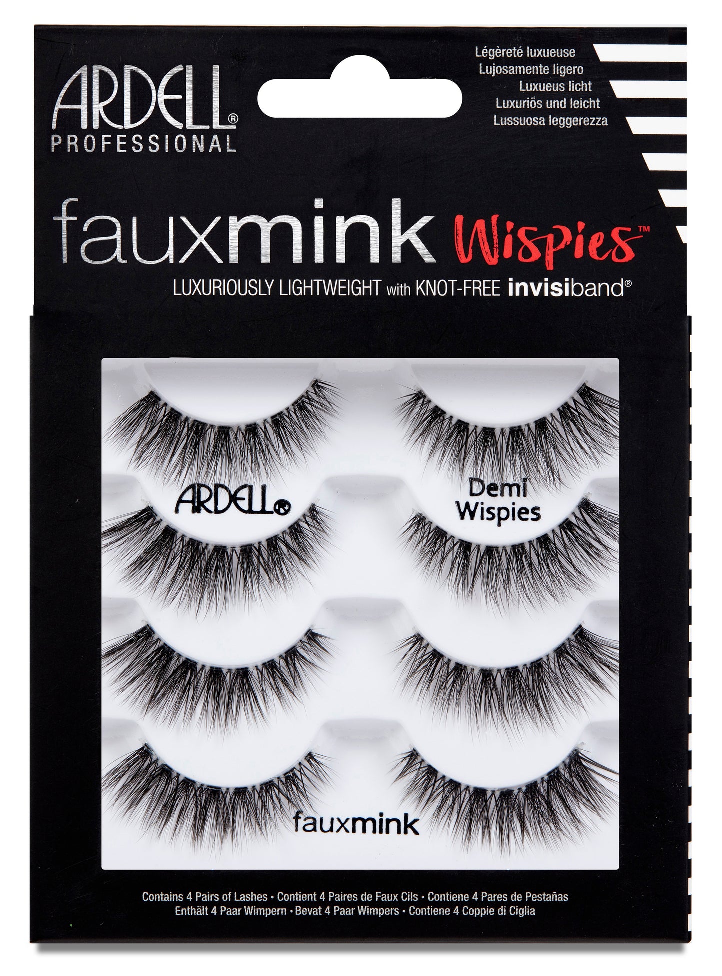 Ardell Faux Mink Demi Wispies Multipack (x4)