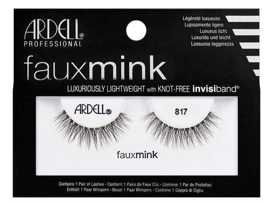 Ardell Faux Mink Black Lashes 817