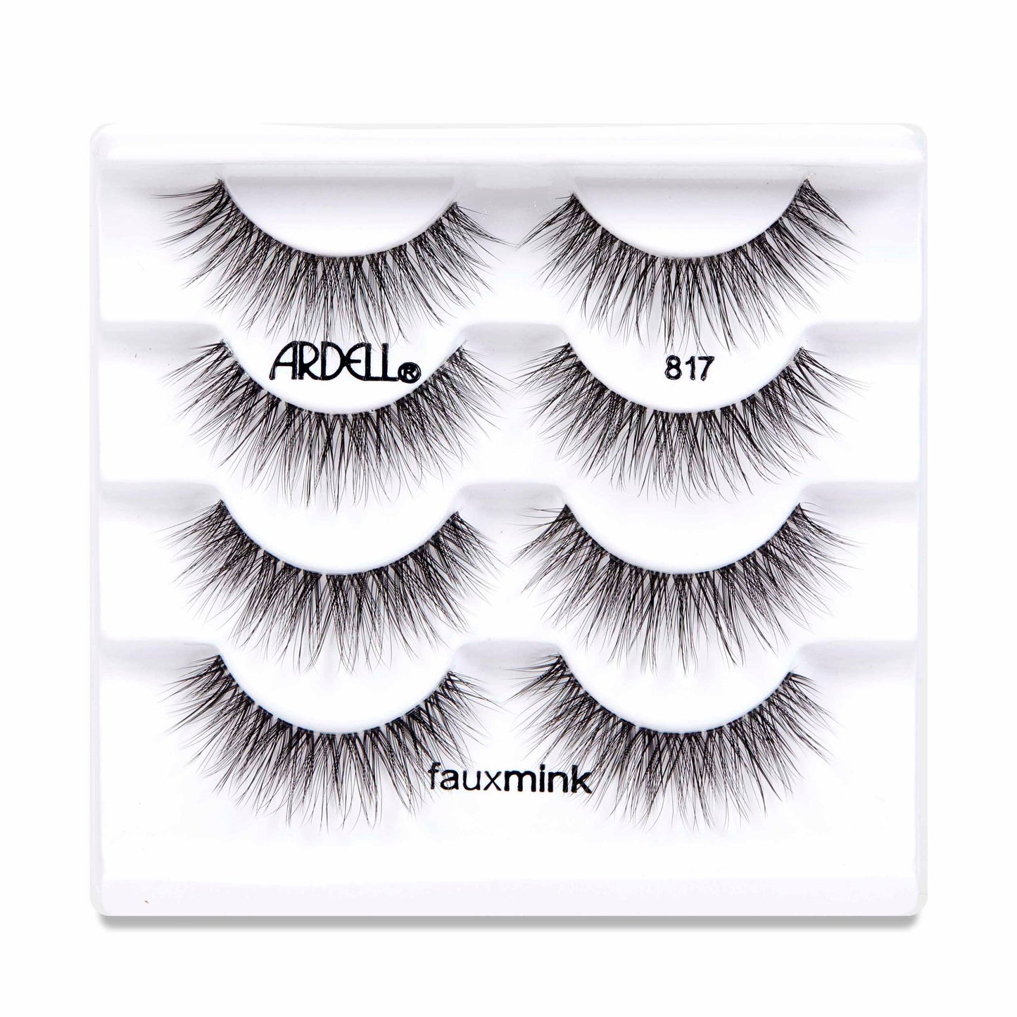 image 0 of ARDELL Faux Mink False Eyelashes, Style 817, Pack of 4 Pair