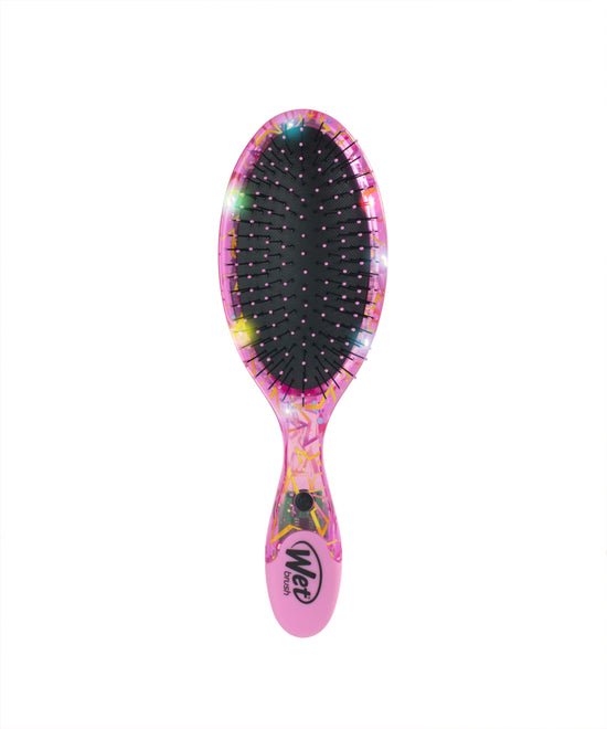 Load image into Gallery viewer, Wet Brush Hair Galaxy Lights Light Up Original Detangler - Pink Stars
