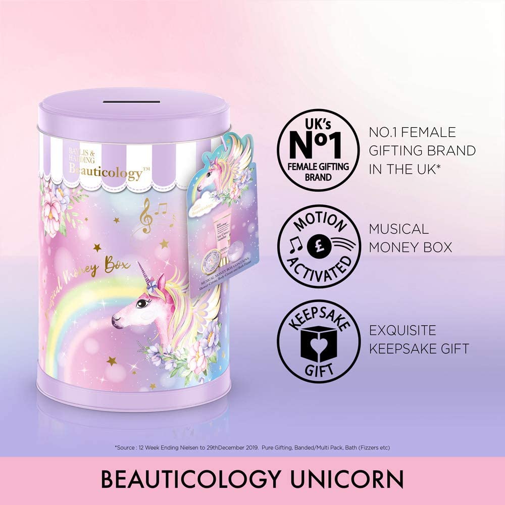 Baylis & Harding Beauticology Unicorn Money Box Gift Set