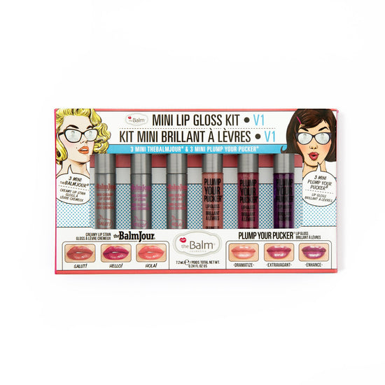 theBalm Mini Lip Gloss Kit Vol 1!