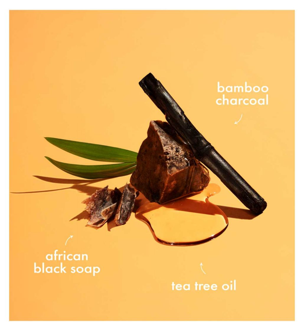 SheaMoisture African Black Soap Bamboo Charcoal Shampoo, 384ml