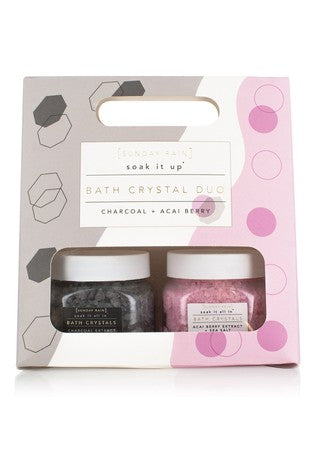 Sunday Rain Bath Crystals Duo Gift Set