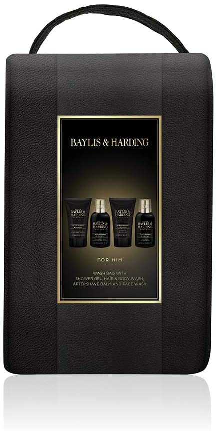 Baylis & Harding Men's Black Pepper & Ginseng Wash Bag