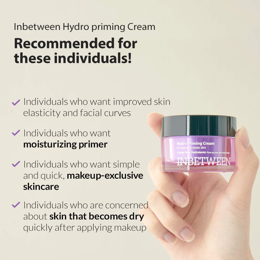 Blithe Inbetween Hydro Priming Cream for Make-up-ready Skin, 30ml