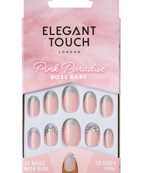 Elegant Touch False Nails Pink Paradise - Boss Babe