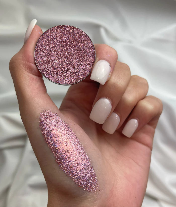 Load image into Gallery viewer, With Love Cosmetics Pressed Glitters - Champagne Rose
