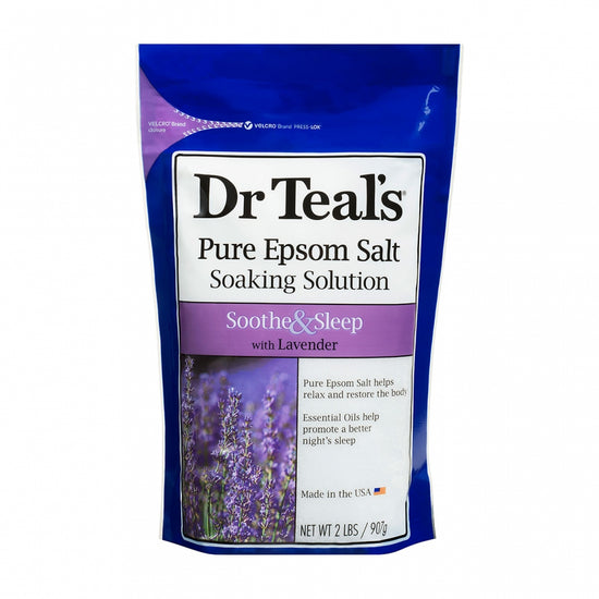 Dr Teal's Soothe and Sleep with Lavender Soaking Salt Solution, 900g