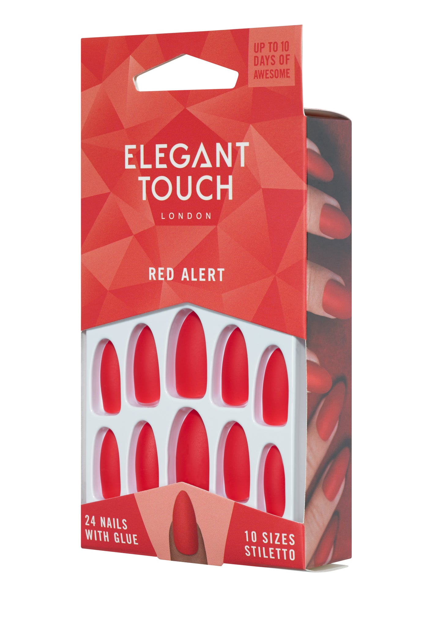 Elegant Touch Core Polished Nails - Red Alert