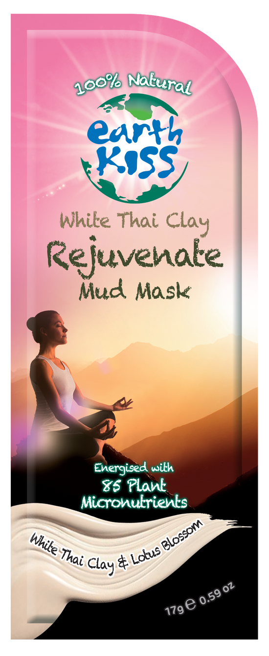 Earth Kiss White Thai Clay Skin Radiance and Rejuvenate Mud Mask