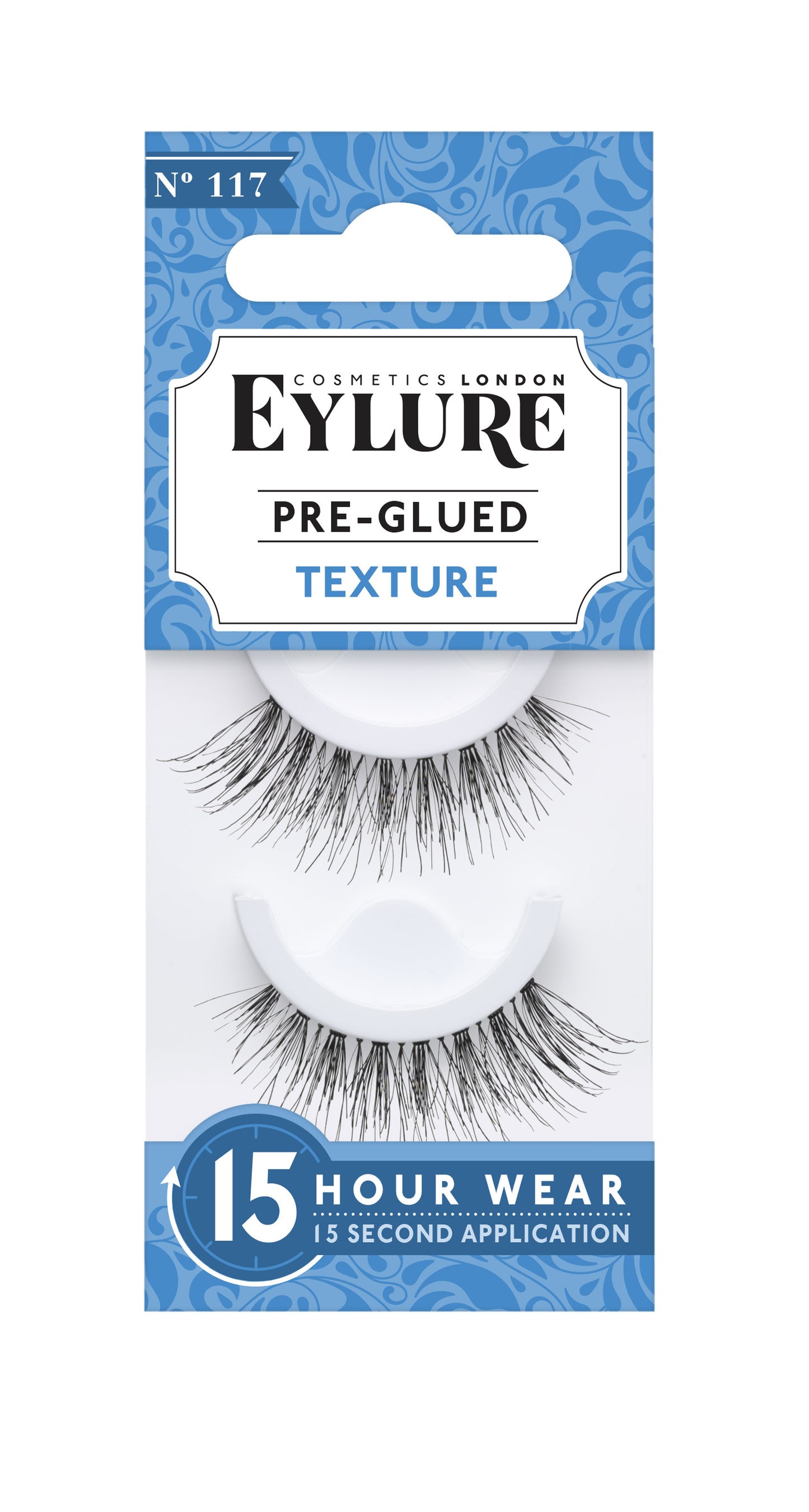 Load image into Gallery viewer, Eylure Texture Pre-Glued Lashes No 117
