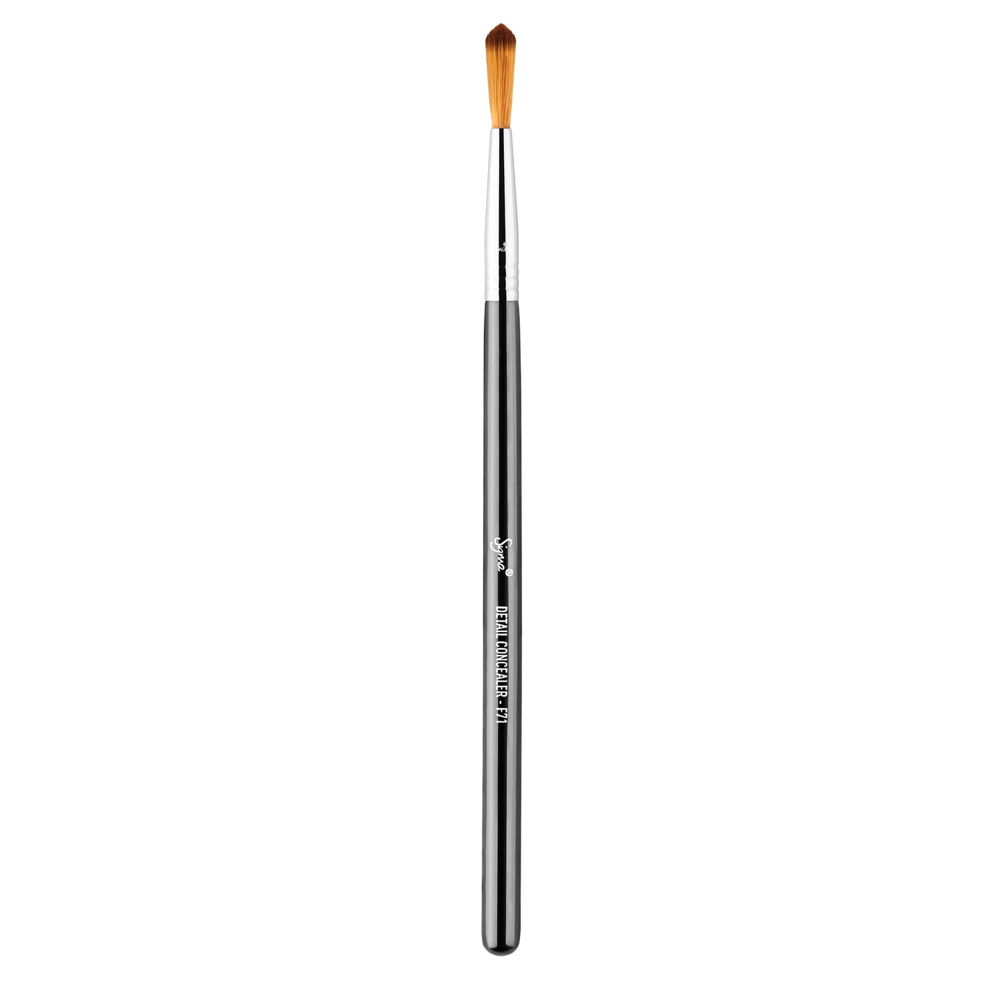 Sigma Beauty F71 Detail Concealer Brush - Black and Chrome