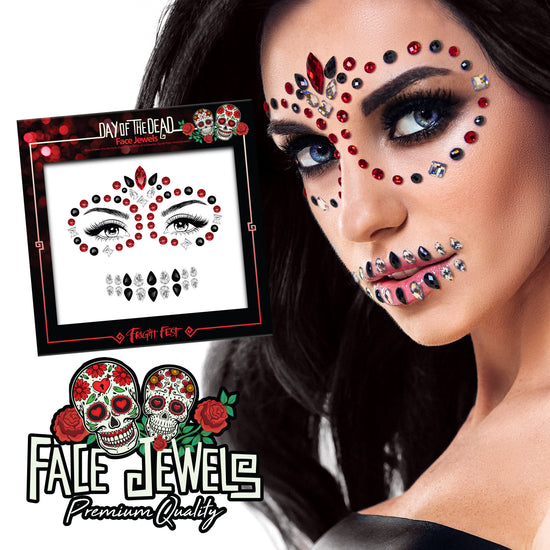 Load image into Gallery viewer, PaintGlow Halloween Face Jewels
