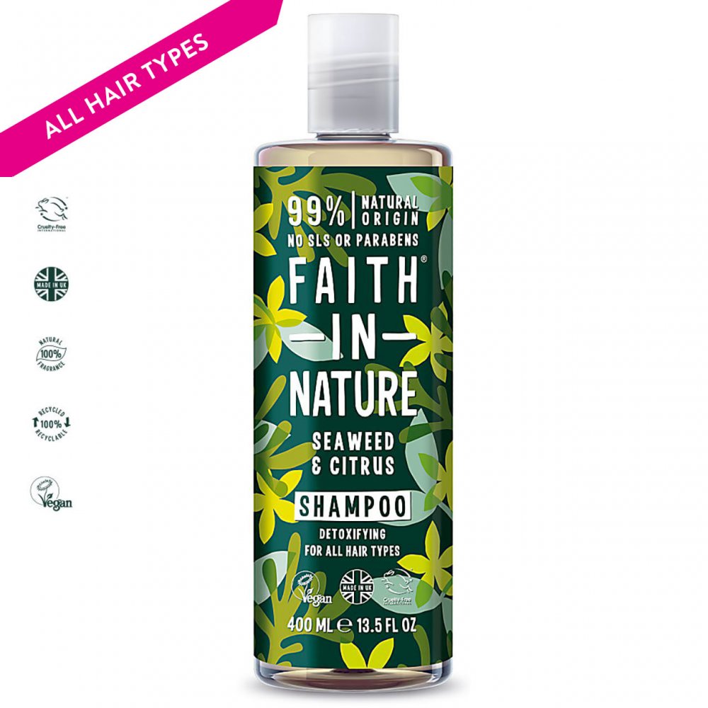 Faith in Nature Seaweed & Citrus Shampoo, 400ml
