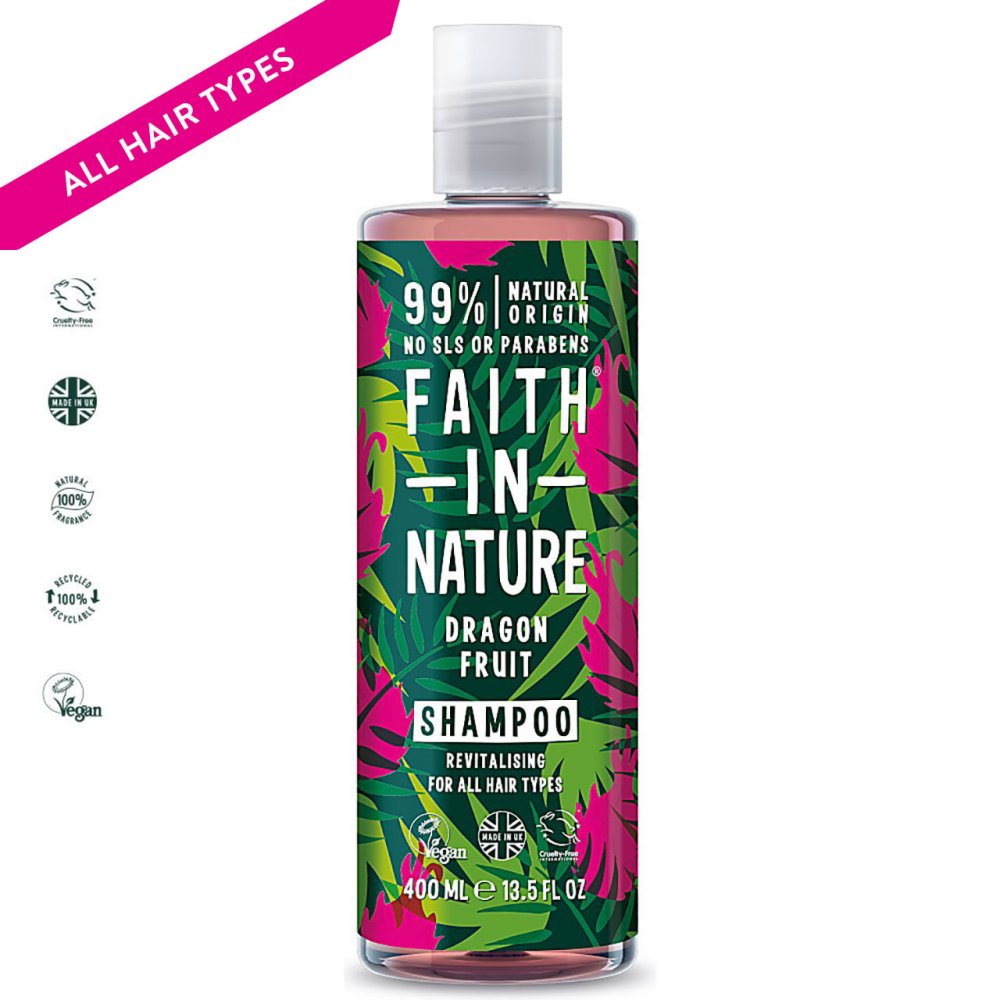 Faith in Nature Dragon Fruit Natural Shampoo, 400ml