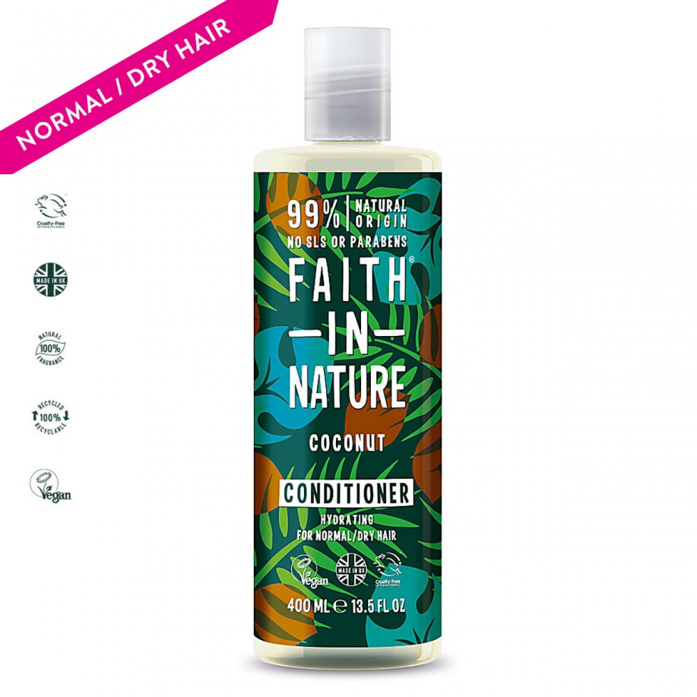 Faith in Nature Coconut Conditioner, 400ml