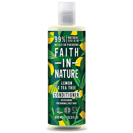 Faith in Nature Organic Lemon and Tea Tree Conditioner, 400ml