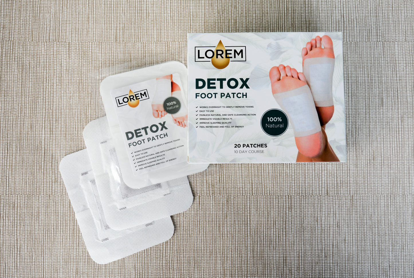 Lorem Detox Foot Patches