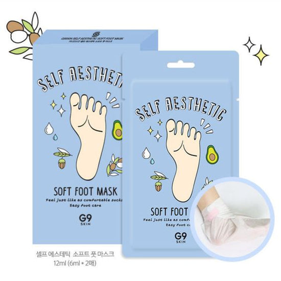 G9 SKIN Self Aesthetic Soft Foot Mask 5pcs