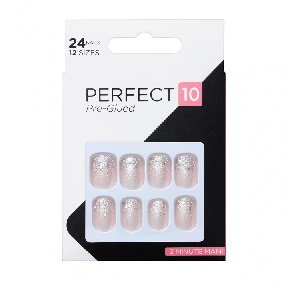 Elegant Touch Perfect 10 Nails Pre-Glued - Honeymoon